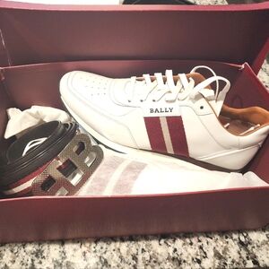 Bally Aston-New-4079(10.5) and Bally belt